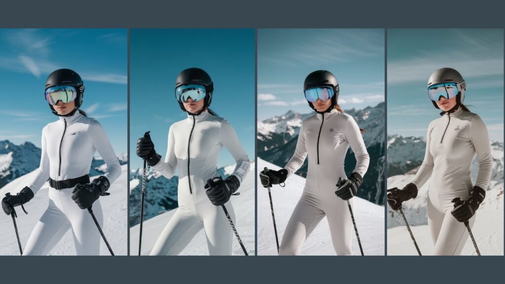 Classic Monochrome Ski Fits
