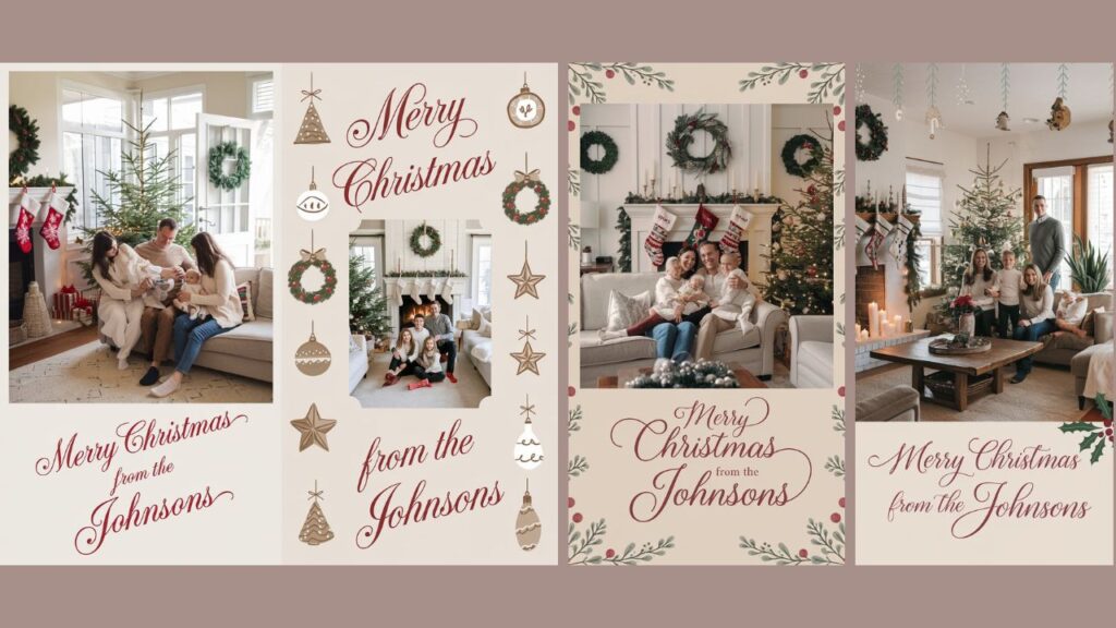 Minimalist Christmas Cards