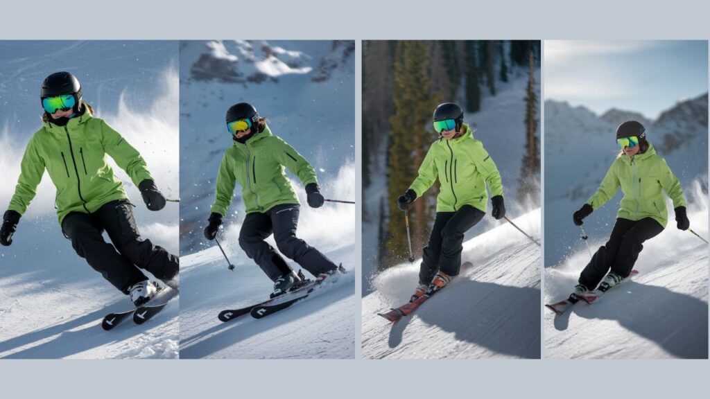 High Visibility Neon Brights Ski Fits
