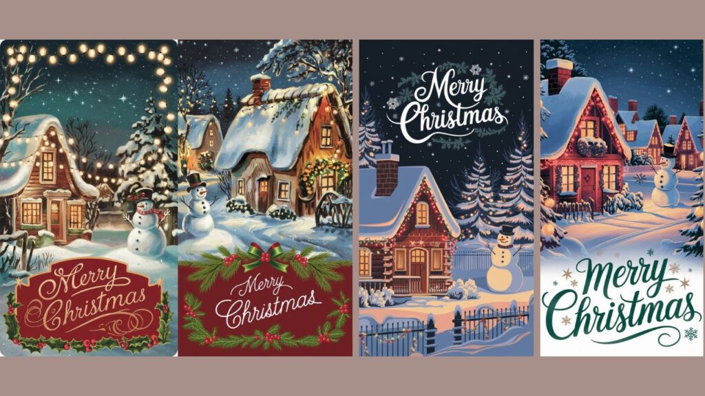 Traditional Christmas Cards as Christmas Card Ideas